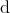 d